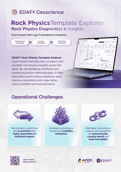 Rock Physics Template Explorer brochure page