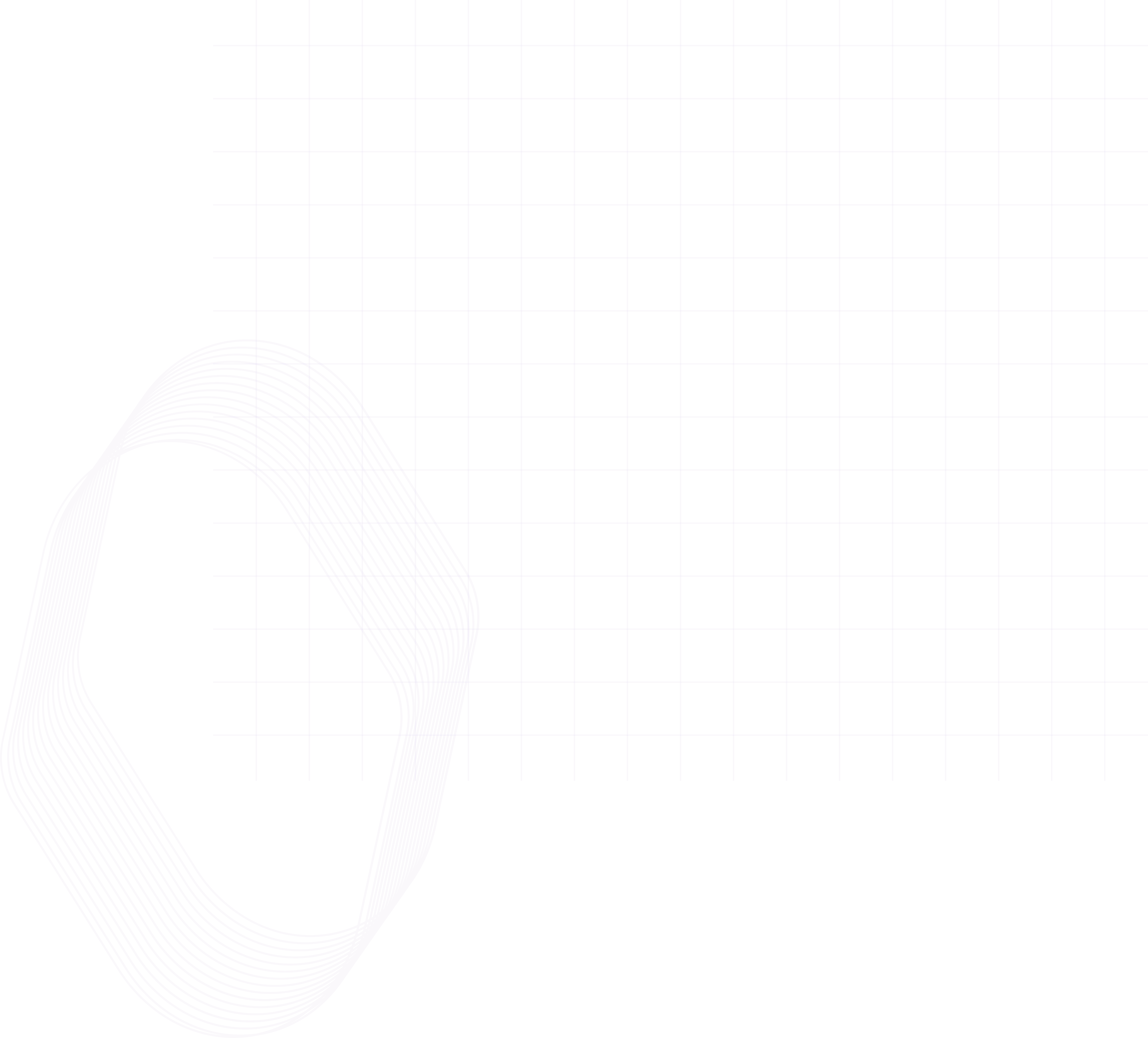 Grid Ribbon Background