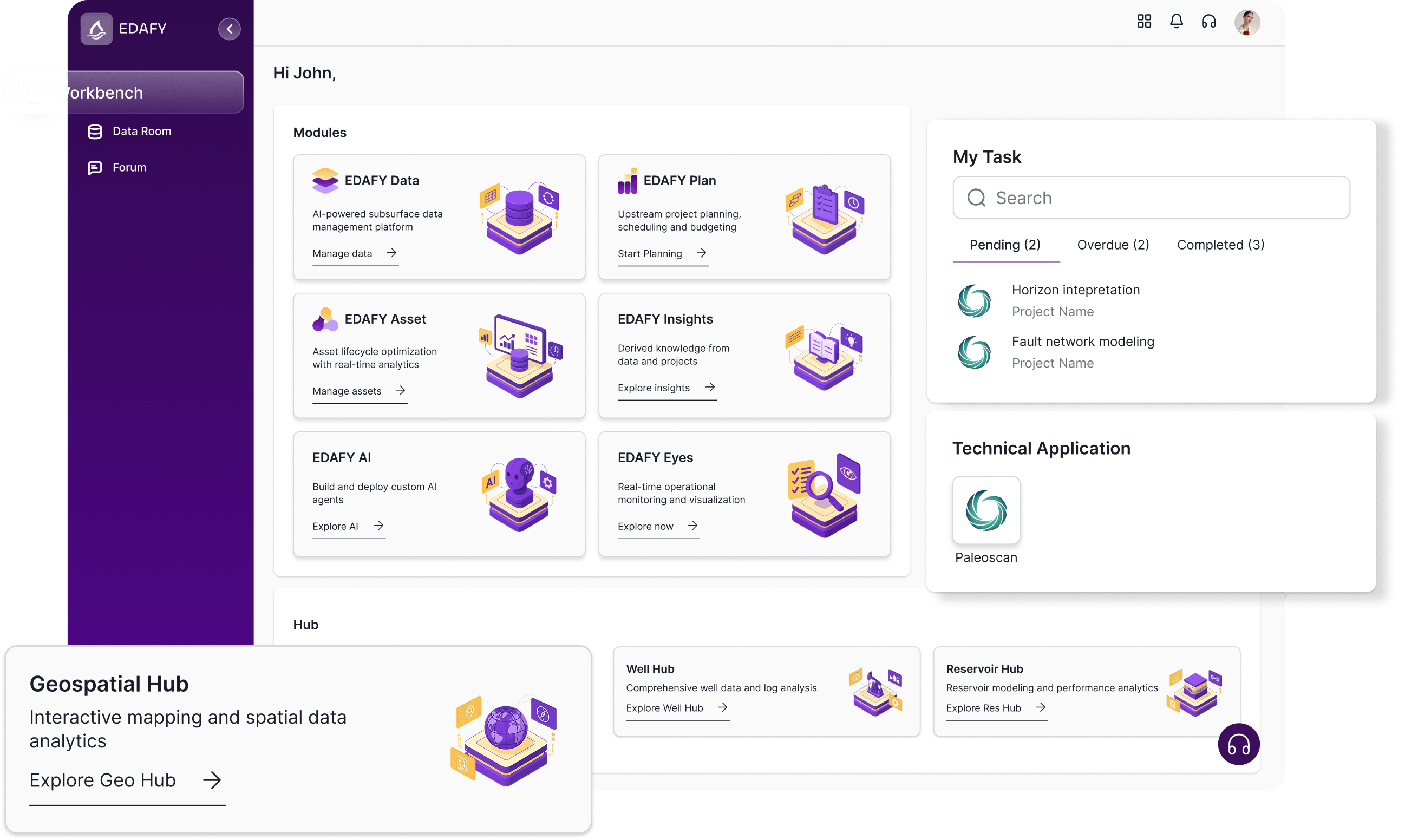 EDAFY Dashboard